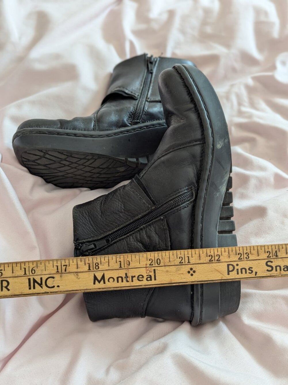NAOT Black Leather Ankle Boots 36 - Picture 10 of 16